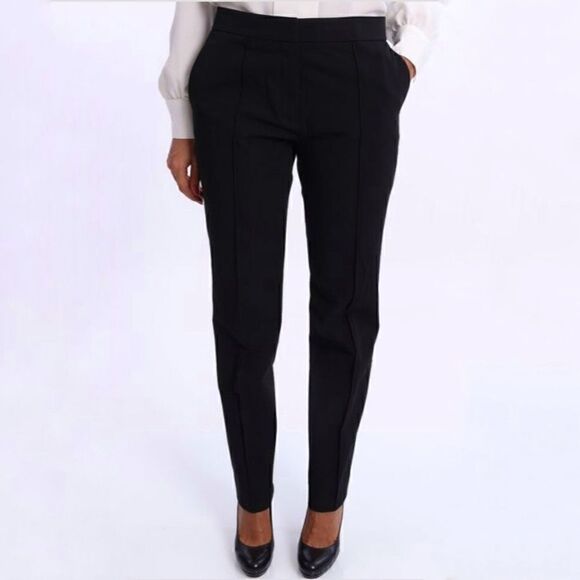 Nwot Tory Burch classic black trousers sz 4 - Picture 4 of 7